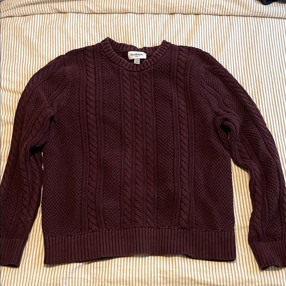 Goodfellow & Co Women's Deep Maroon Sweater